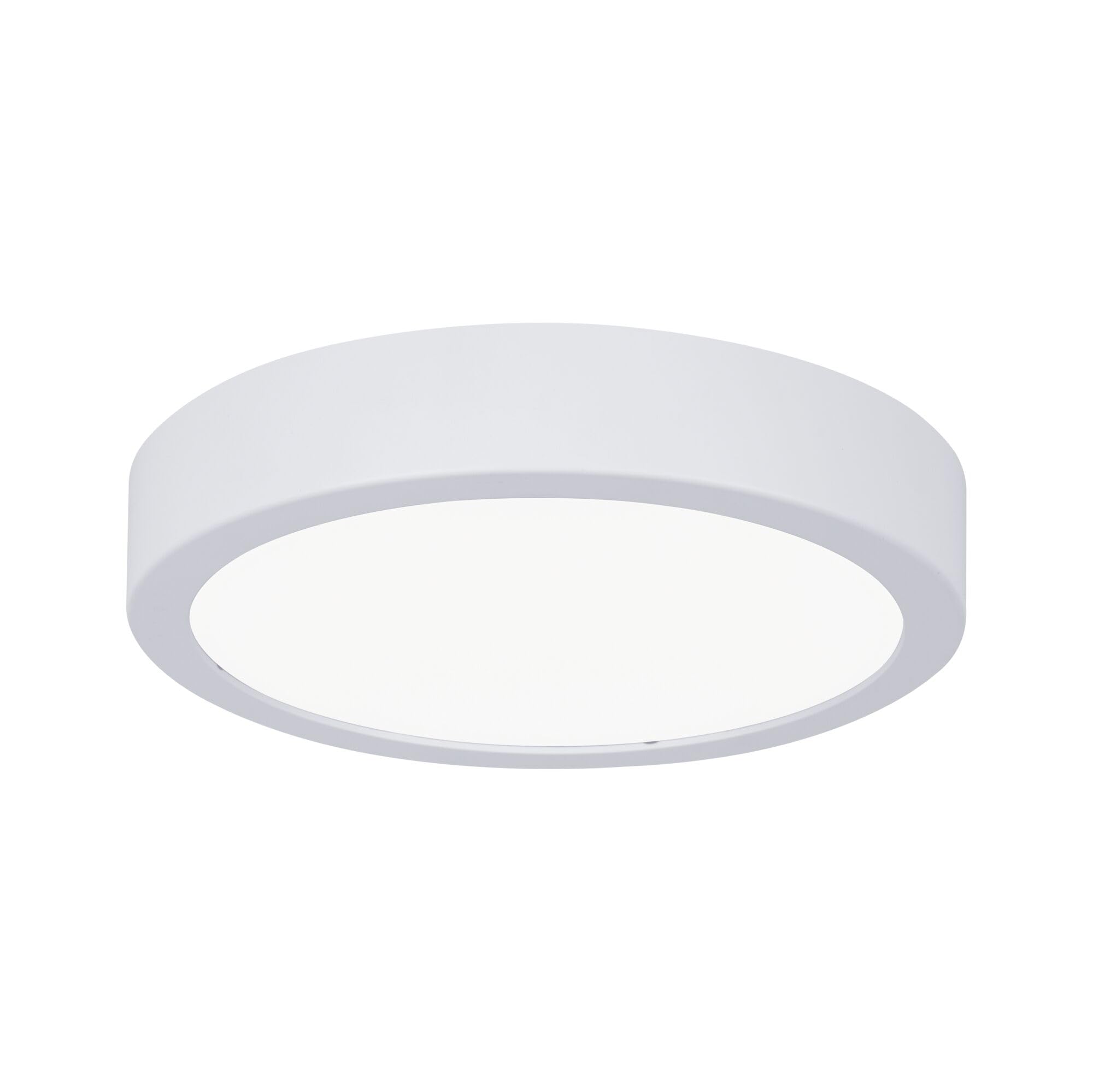 Paulmann HomeSpa 78924 LED Ceiling Light Panel Aviar IP44 Round 220 mm 4000 K White Including 1 x 13 Watt Dimmable Light Panel Plastic
