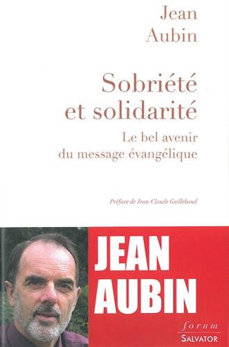 Sobriété et solidarité