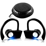 True Wireless Earbuds Bluetooth Truly Sports Headphones Mic TWS Earphones, IPX7 Waterproof Sweatproof, Noise Cancelling