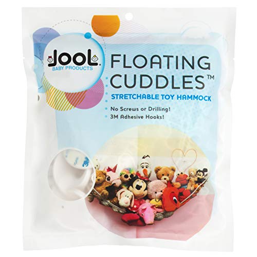 Large Stuffed Animal Toy Hammock NO Drilling, Adhesive Hooks