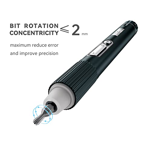 JAKEMY Mini Electric Screwdriver, 3 Gears Torque Adjustable Precision