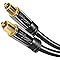 KabelDirekt – 10 feet – Optical Digital Audio Cable (TOSLINK Cord, Fiber Optic, Male to Male, Home Theater, Gold Plated, S/PDIF, for Playstation 4/PS4 &amp; Xbox One, Black)