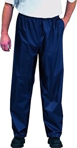 Portwest S441 Classic Rain Trousers Men Waterproof Overtrousers Navy XXL view 5