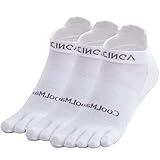 OrrinSports Toe Socks for Men Women Cool-max