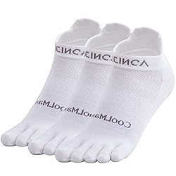 OrrinSports Toe Socks for Men Women Cool-max