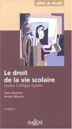 Le  droit de la vie scolaire