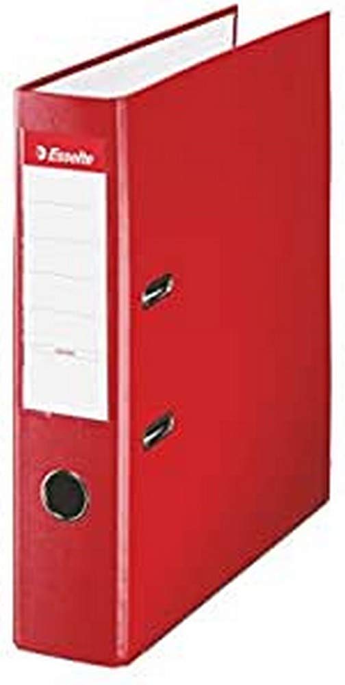 Esselte 829725 - Red Arch Folder, Foolscap Size, Spin: 75mm