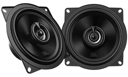 JBL Stage2 GEN2 55F Koaxial Lautsprecher Auto 130mm (5,25 Zoll): von Harman Kardon Car HiFi mit 50W RMS und 400W Max Einbaulautsprecher Auto Boxen Set