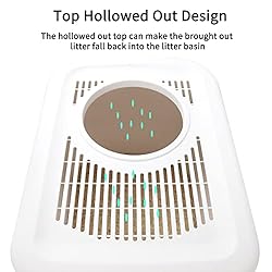 Sfozstra Cat Litter Box with Lid, Fully Enclosed