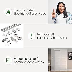 Richelieu Hardware 14648BC Bypass Door Hardware