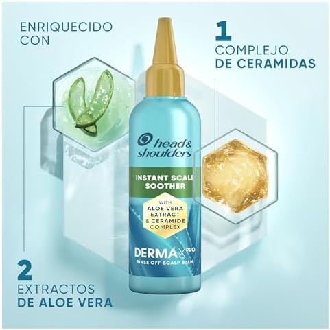 H&S DermaXPro Champú Anticaspa, Acondicionador y Tratamiento 300+220+145ml