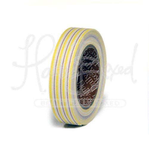 Dailylike-Fabric Tape Yellow Emma Stripe 01