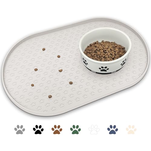 Spill-Proof Silicone Pet Bowl Mat
