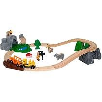 Brio 33916 - Country Set De Voyage Dans Une Boîte En Plastique – Train Wooden Railway