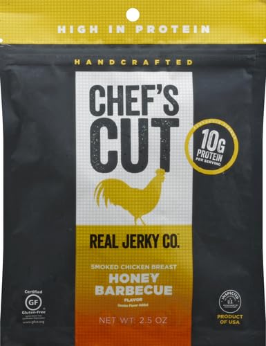 CHEF’S CUT TENDER REAL CHICKEN JERKY | HONEY BARBECUE | 2.5 OZ