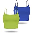 Amilia Canotta Donna Basic Doppio Strato | Morbida In Poliestere, Colletto Scroop, Taglie S M L - 3