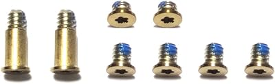 ICTION Macbook 12" A1534 Bottom Case Screws Set 2015 2016 2017 Gold