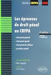 Les  épreuves de droit pénal au CRFPA
