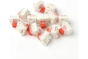 YMDK 10-Pack Wholesales Kailh Box Navy Blue Jade Yellow Orange Tactile Clicky 3 pin Switches IP56 Water-Proof Compatible Cherry MX Switches