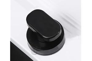 YIDELAI - Glass & Bathtub Handle, Drawer & Refrigerator Suction Cup Handle (Small Black)