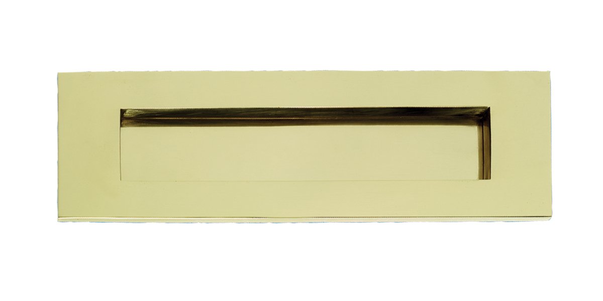 Solid Brass 10" x 3" VictorianLetter Plate