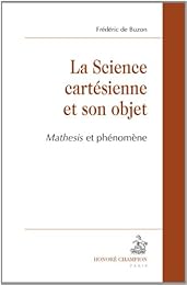 La  science cartésienne et son objet