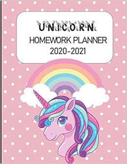 Unicorn homework planner 07 image
