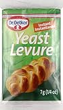 Dr. Oetker Yeast Levure Instant, 0.25-Ounce