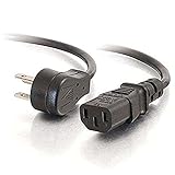C2G 27901 18 AWG Universal Flat Plug Extension