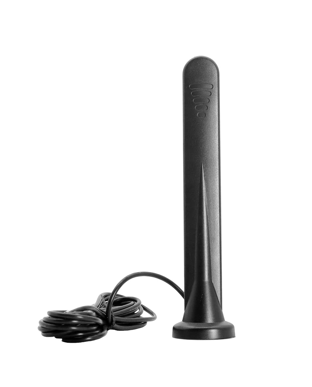 Vecys 4G LTE Antenna SMA Male Connector 8DBi GSM/3G/4G/5G Omni-directional Waterproof Suction Cup Antenna with Magnetic Base 3M RG174 Cable (Black)