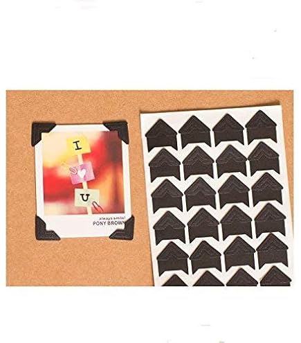 Pioneer Photo Angles Autoadesivi Per Foto - Trasparenti - 250 Pezzi In Dispenser - Acid Free