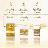 VLCC Insta Glow Gold Bleach With Gold Oxide 60gm Skincare view 4