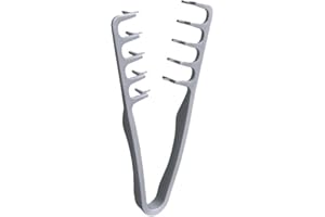 Texture Comb, Volumizing Wide Tooth Textured Styling Comb, Fluffy Hair Styling Tool for Roots Lift Bangs Grooming, Unisex Qua