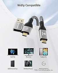 PHIXERO USB 4 Cable Compatible with Thunderbolt 4