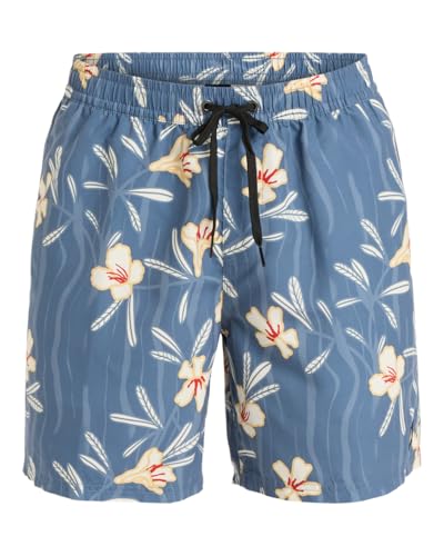 Quiksilver Short de Bain Everyday Straight Volley 17 Homme Bleu XS