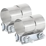 Vitonsbay 1.75 Inch Exhaust Clamp,1 3/4 inch Lap