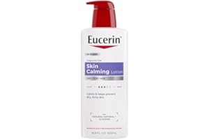 Eucerin Skin Calming Body Lotion, Natural Oatmeal Enriched Body Lotion for Dry, Itchy Skin, 16.9 fl. oz. Bottle