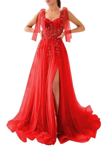 Dymaisei Sweetheart Lace Prom Dresses Spaghetti
