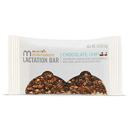 Munchkin Milkmakers Lactation Bars, Chocolate Chip, 6 Count Pricepulse
