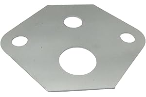 Generic Air Control IAC Restrictor Plate Replacement, 6.5cm, Silver