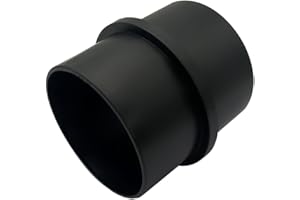 AIMCOCO Car Air Ducting Connector Straight Air Heater Duct Joiner Connector Pipe 3'' 75mm OD Black diesel heater duct hose(1PCS)