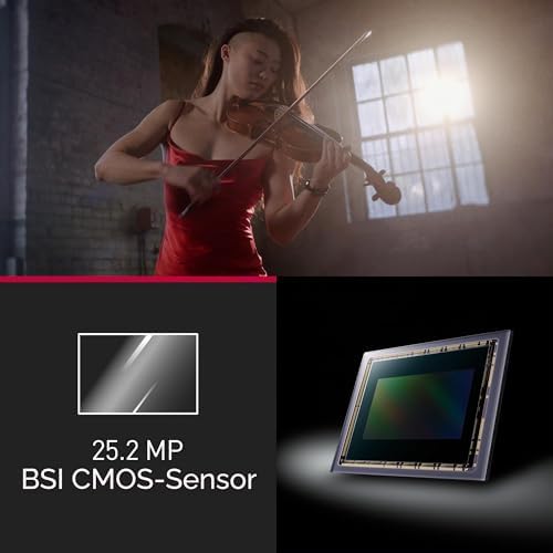 Lumix DC-GH7E Micro Four Thirds Kamera, 25,2 MP, Open Gate, C4K/4K 4:2:2 60/50p Video, Phasen-Hybrid-AF, Active is, LUT, 32-Bit Float-Audio, OLED-Sucher, drehbarer Monitor, Schwarz