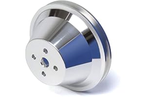 CVF RACING Water Pump Pulley Compatible with Small Block Ford, 289, 302, 351W, 351C V-Belt. V-Belt 1 Groove