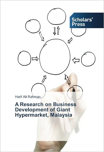 A Research On Business Development Of Giant Hypermarket Malaysia Rahman Harif Ali 9783330653498 Amazon Com Books