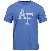 Barnesmith NCAA Unisex Short-Sleeve Ring Spun T-Shirt, Premium Lightweight Cotton, Laude Design, Woven Sleeve Team Logo