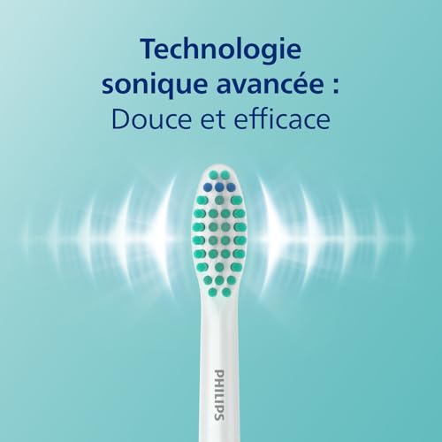 Philips Sonicare HX3671/14 Sonic Electric Toothbrush with Pressure Sensor and Timer Black