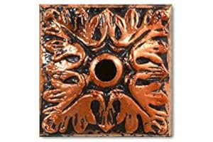 LAUDERDALE TILE Medallion Bronze (MED-BRO)