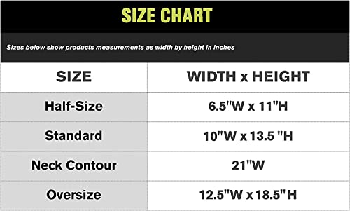 Chattanooga ColPac - Reusable Gel Ice Pack - Black Vinyl - Neck Contour - 21 inches - Cold Therapy - Knee, Arm, Elbow, Shoulder, Back - Aches, Swelling, Bruises, Sprains, Inflammation