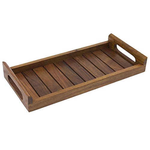 Naval-style Tray with Brass Corners