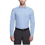 slim fit dress slacks DRESS SHIRT 34/35  MilanoMensWear